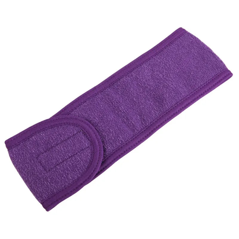 Adjustable Head Band Women Spa Wide Hairband Yoga Bath Shower Makeup Wash Face Cosmetic Headband Soft Toweling Hair Accessories