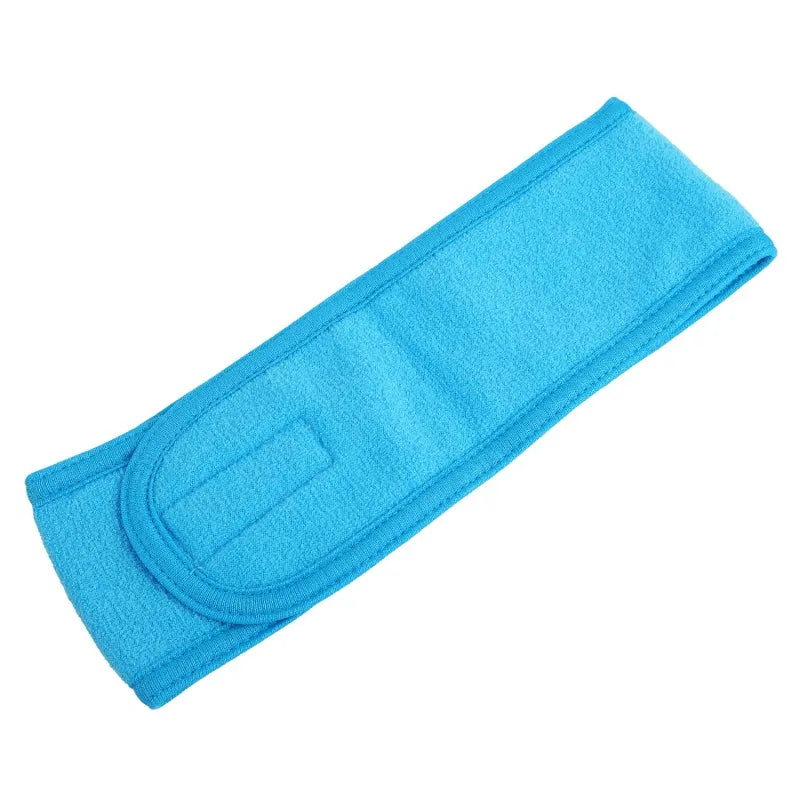 Adjustable Head Band Women Spa Wide Hairband Yoga Bath Shower Makeup Wash Face Cosmetic Headband Soft Toweling Hair Accessories